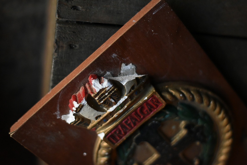 101204 ヴィンテージ　トロフィー　表彰楯　 英国製　MADE IN ENGLAND