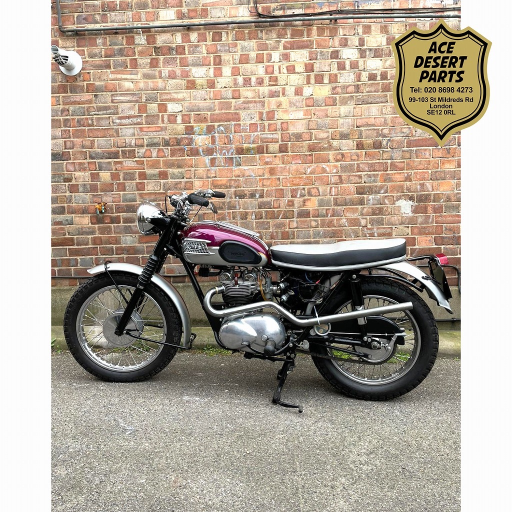 107629  Triumph 「Bud Ekins Style Pipes “141”」　スタイルパイプ 