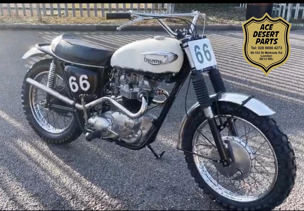 107629  Triumph 「Bud Ekins Style Pipes “141”」　スタイルパイプ 