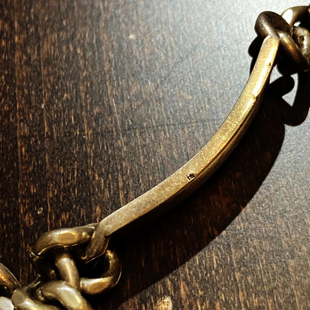 108134　シルバー　「ANTONY」 ブレスレット　STERLING SILVER 925 MADEin ENGLAND ジュエリー