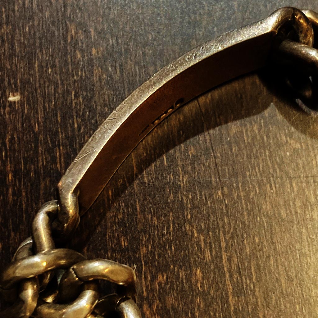 108134　シルバー　「ANTONY」 ブレスレット　STERLING SILVER 925 MADEin ENGLAND ジュエリー