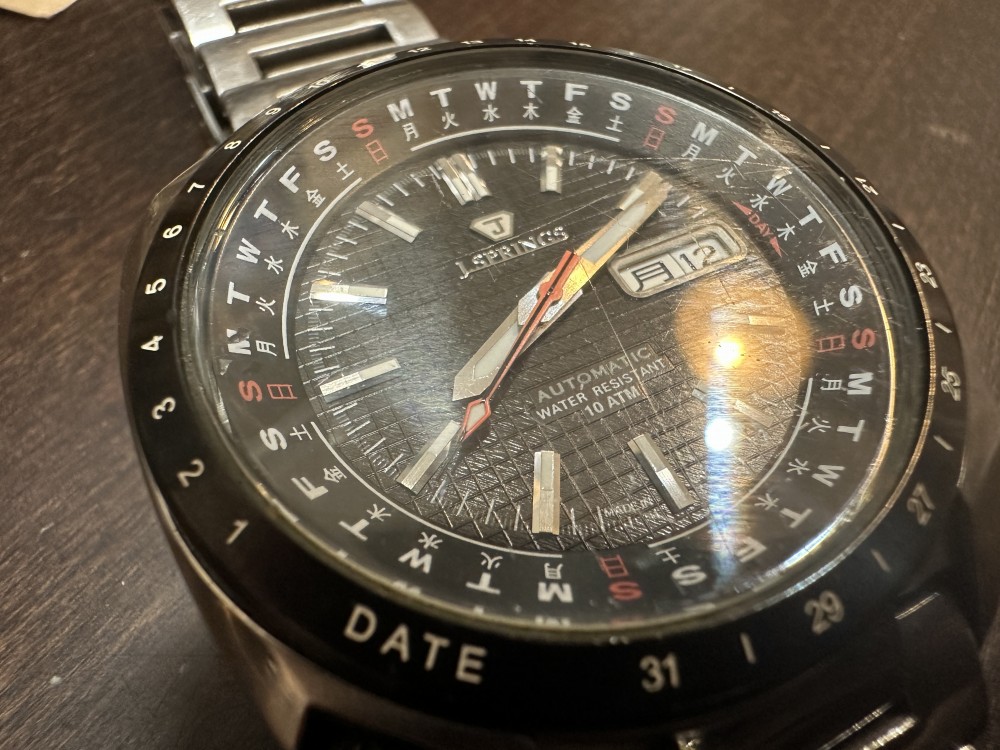 108396 腕時計 SEIKO J.SPRINGS Y676 D040 セイコージェイスプリングス マンスリーカレンダー 自動巻き