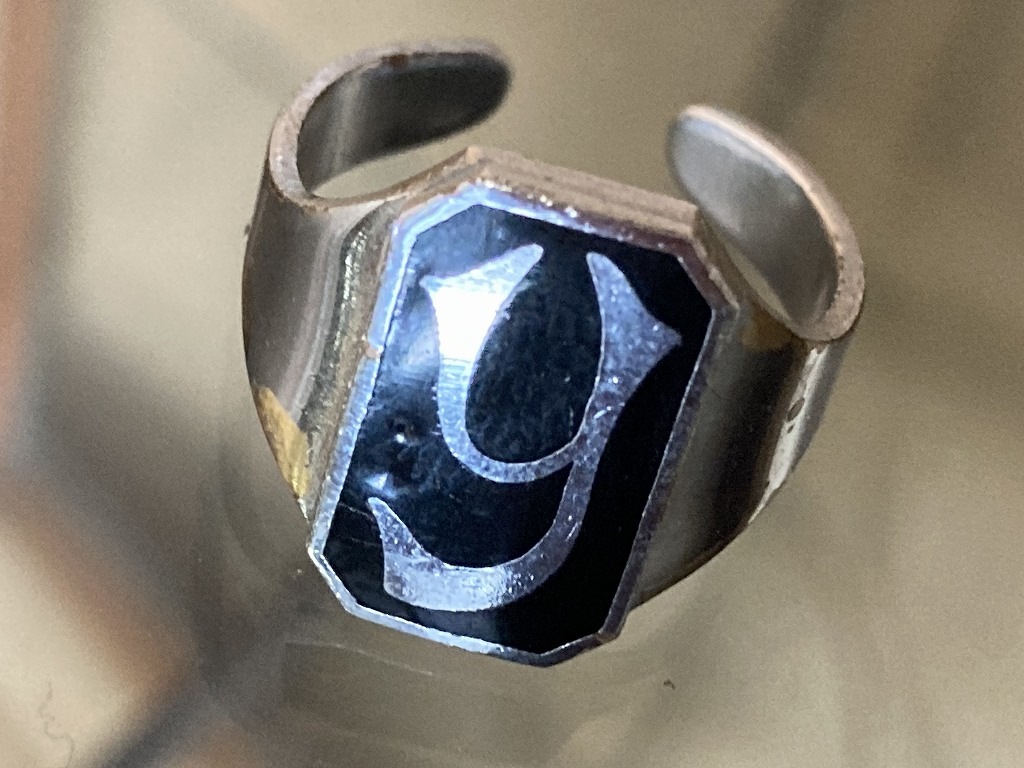 108695「RING y」 リング　925 SILVER ジュエリー　MADE IN ENGLAND 
