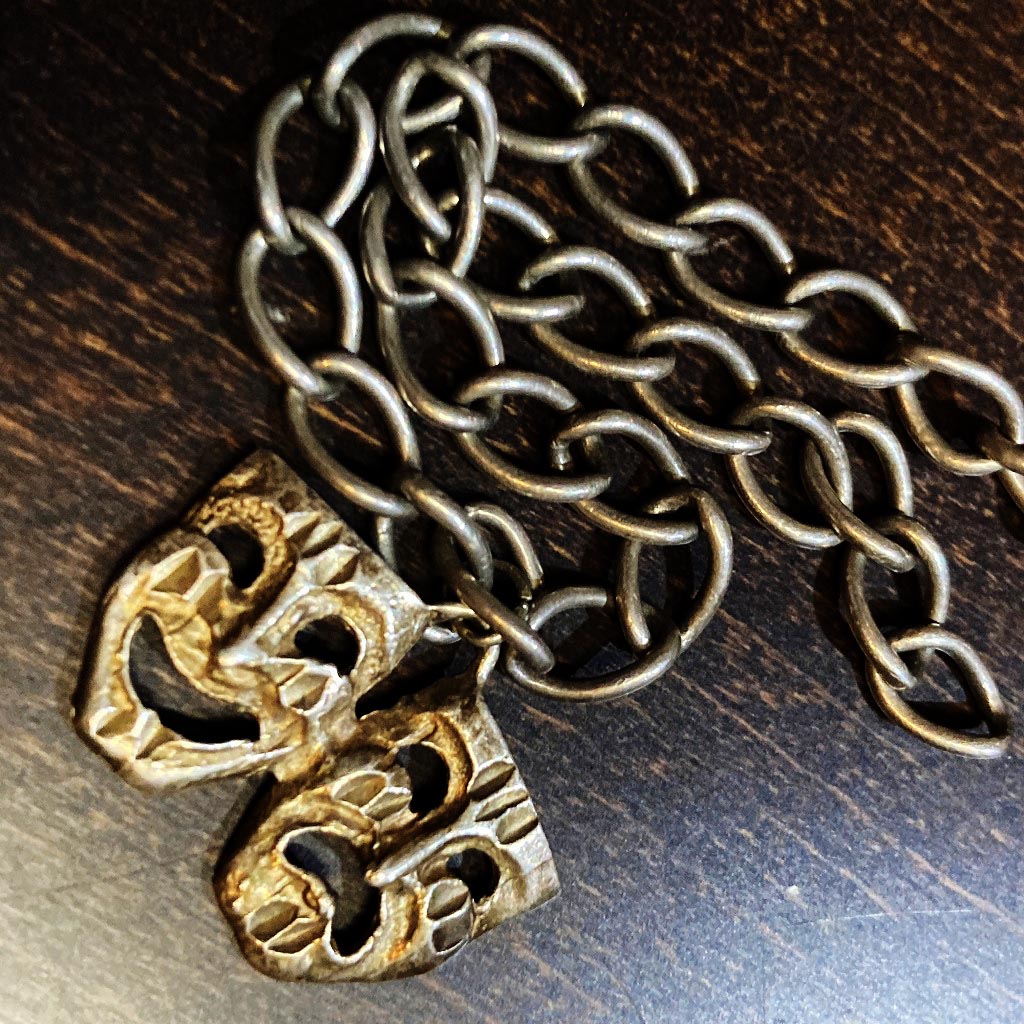 108136 「TWO FACE」 1950's スターリング シルバー925 ブレスレット　STERLING SILVER 925 MADEin USA ジュエリー