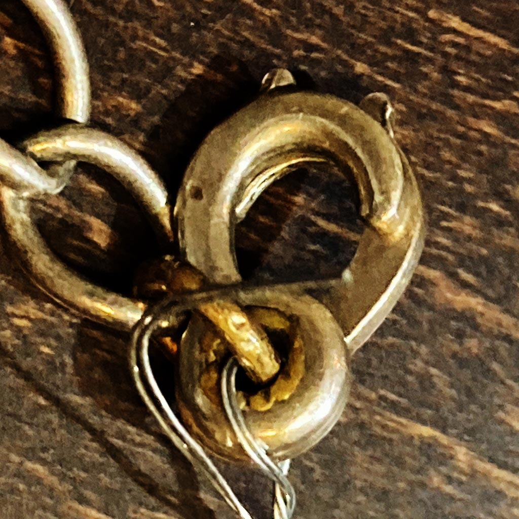 108136 「TWO FACE」 1950's スターリング シルバー925 ブレスレット　STERLING SILVER 925 MADEin USA ジュエリー