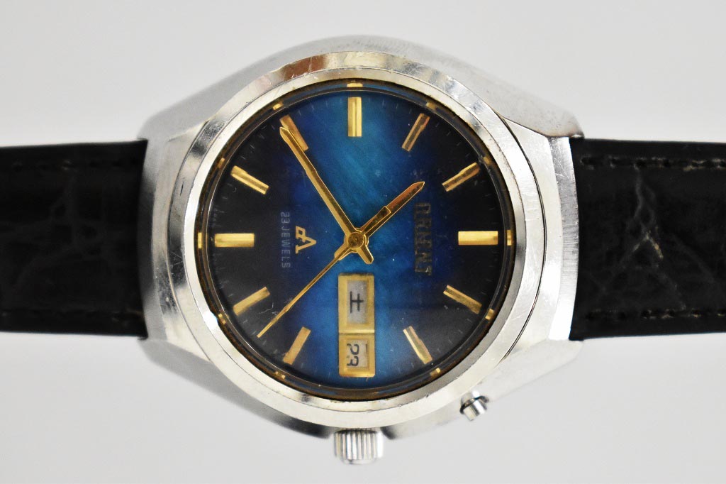 108957 腕時計  「ORIENT Chrono Ace Mexican」オリエント クロノエース メキシカン シェル文字盤 手巻き