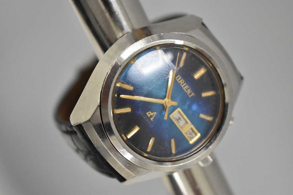 108957 腕時計  「ORIENT Chrono Ace Mexican」オリエント クロノエース メキシカン シェル文字盤 手巻き