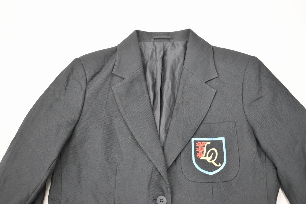 109242  [TA]ヴィンテージ 「ZIGGYS」スクールジャケット MADE IN ENGLAND 黒