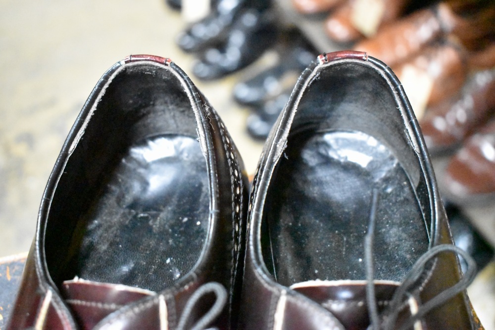 109575「SRITION BOOT SHOP」ウィングチップ シューズ 外羽根 SIZE 10 1/2 made in canada