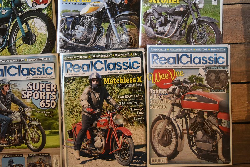 B0884 「Real Classic」 リアルクラシック　12冊セット　ヴィンテージ　モーターサイクル誌　古本　雑誌