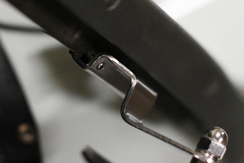 106588 「No.947」　英国 ENGLAND Clamp On Mirror クランプミラー　レクタングル　クラシックカー　旧車　ミラー