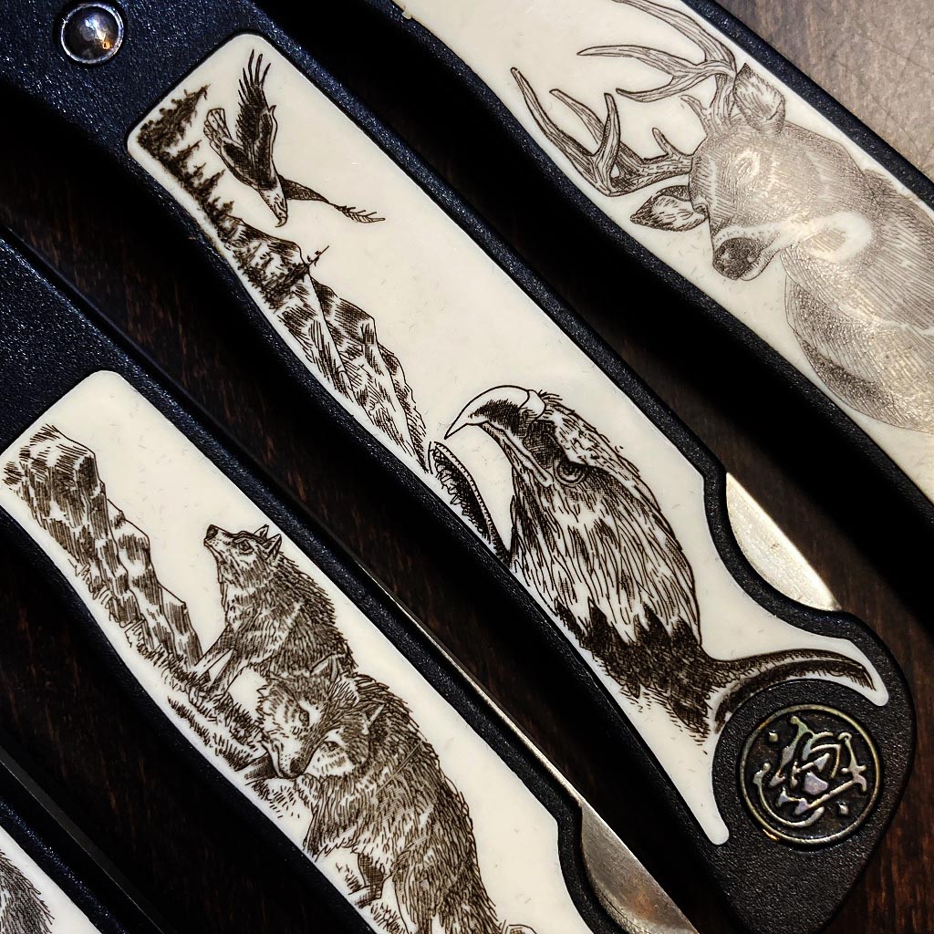 108135 「smith & wesson」 「Wildlife」　ワイルドライフ ナイフセット