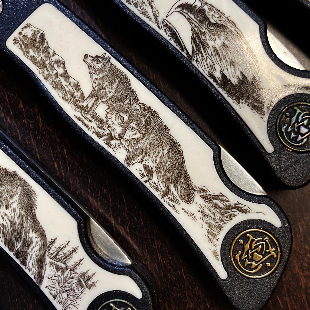 108135 「smith & wesson」 「Wildlife」　ワイルドライフ ナイフセット