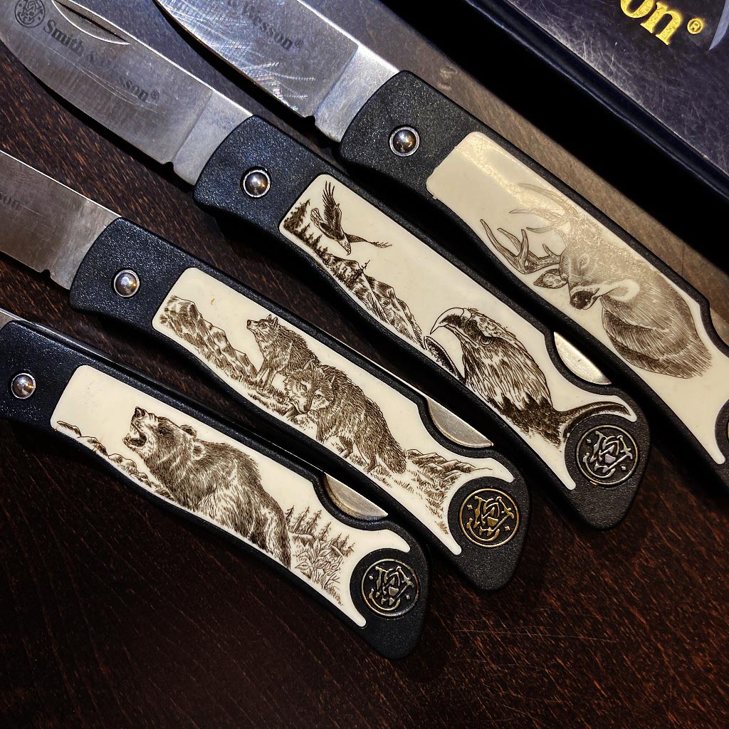 108135 「smith & wesson」 「Wildlife」　ワイルドライフ ナイフセット