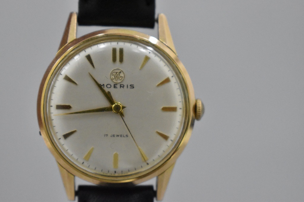 108958 腕時計 「MOERIS 17JEWELS」GOLD FILLED G 20 MICRON モーリス