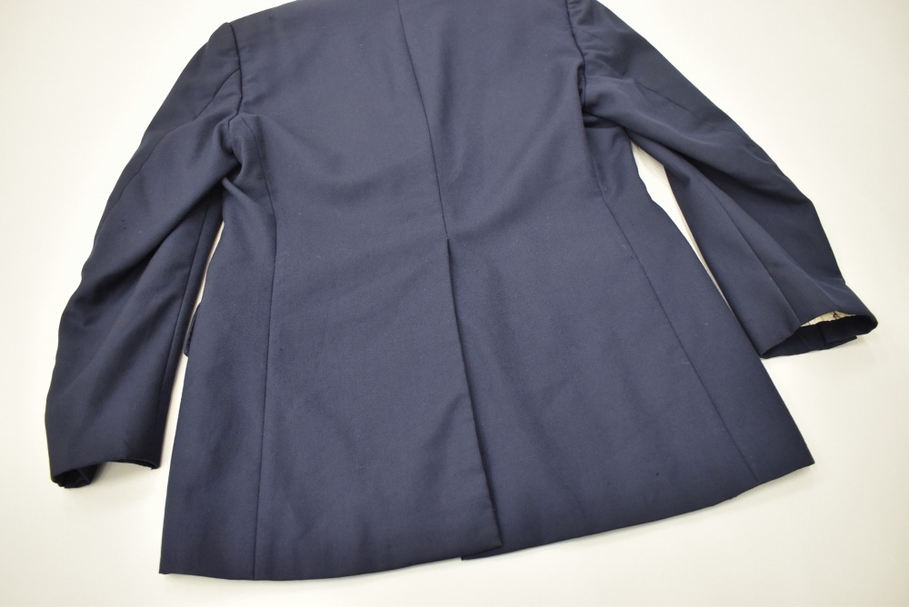 109240  [TA]ヴィンテージ 「Michaels」スクールジャケット MADE IN ENGLAND ネイビー