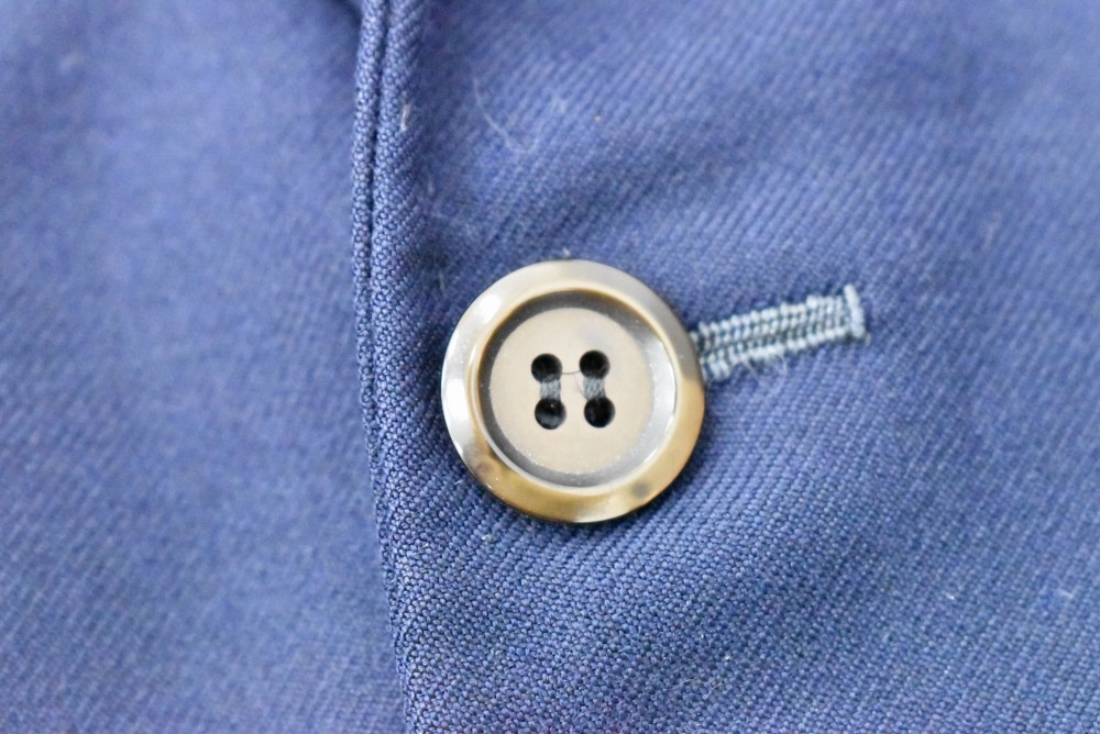 109240  [TA]ヴィンテージ 「Michaels」スクールジャケット MADE IN ENGLAND ネイビー