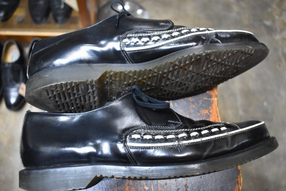109578 ヴィンテージ シューズ「 ジョージコックス」GEROGE COX ラバーソール MADE IN ENGLAND