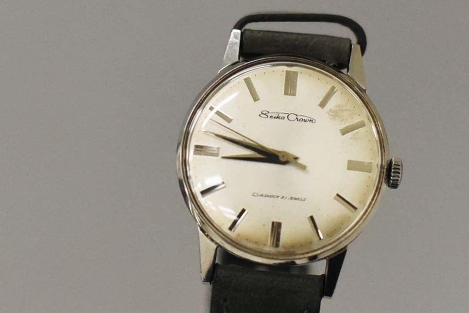 1083403 腕時計 SEIKO CROWN セイコー クラウン 1959年 国鉄永年勤続表彰記念