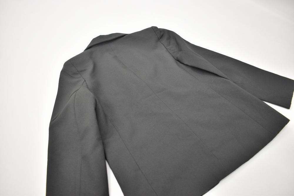 109243  [TA]ヴィンテージ 「MARKS & SPENCER」スクールジャケット MADE IN ENGLAND 黒