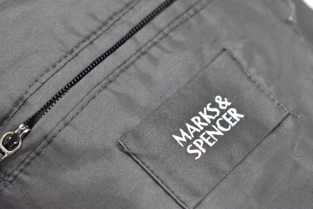 109243  [TA]ヴィンテージ 「MARKS & SPENCER」スクールジャケット MADE IN ENGLAND 黒