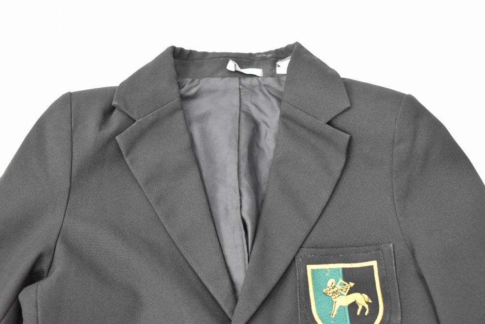 109243  [TA]ヴィンテージ 「MARKS & SPENCER」スクールジャケット MADE IN ENGLAND 黒