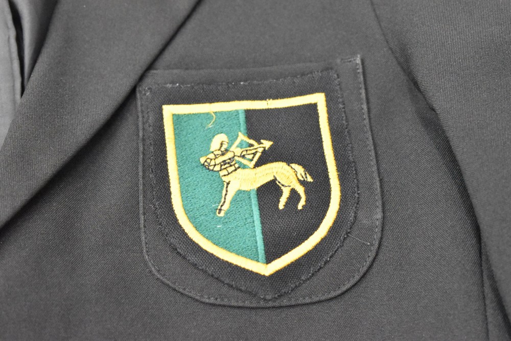 109243  [TA]ヴィンテージ 「MARKS & SPENCER」スクールジャケット MADE IN ENGLAND 黒