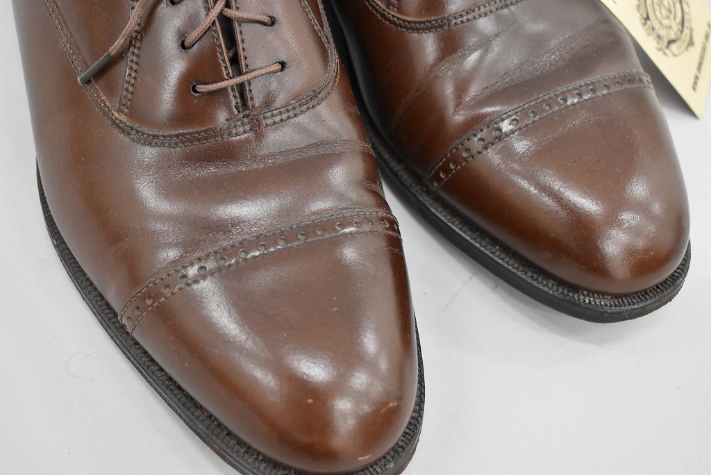 109809 「FLORSHEIM」レザーシューズ  内羽根 SIZE 8 1/2