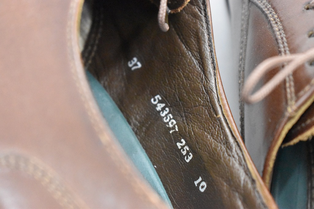 109809 「FLORSHEIM」レザーシューズ  内羽根 SIZE 8 1/2
