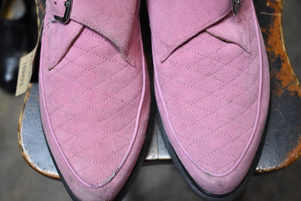 [ED]109433 ヴィンテージ シューズ「 ドクターマーチン 」「シュプリーム」Dr.martens × supreme ラバーソール MADE IN VIETNAM
