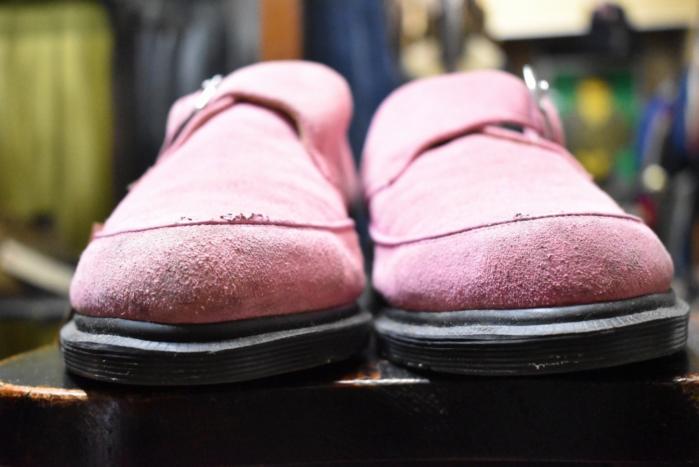 [ED]109433 ヴィンテージ シューズ「 ドクターマーチン 」「シュプリーム」Dr.martens × supreme ラバーソール MADE IN VIETNAM