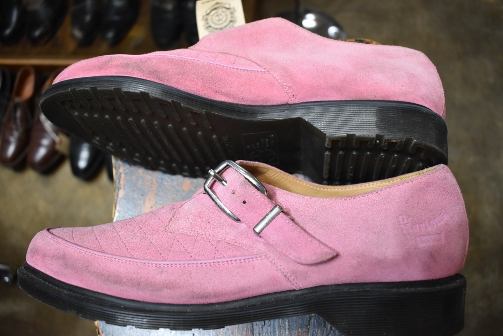 [ED]109433 ヴィンテージ シューズ「 ドクターマーチン 」「シュプリーム」Dr.martens × supreme ラバーソール MADE IN VIETNAM