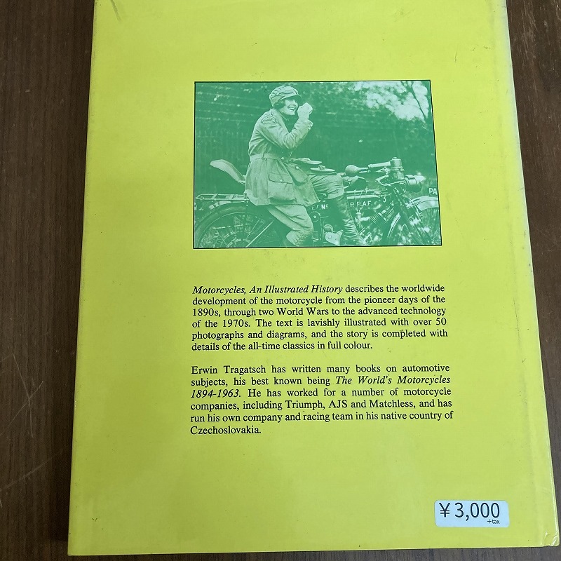 B2362 「An illustrated history MOTORCYCLES」 モーターサイクル 英国