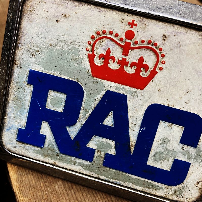 106061 ヴィンテージ　RAC ( Royal Automobile Club )   カーバッチ エンブレム