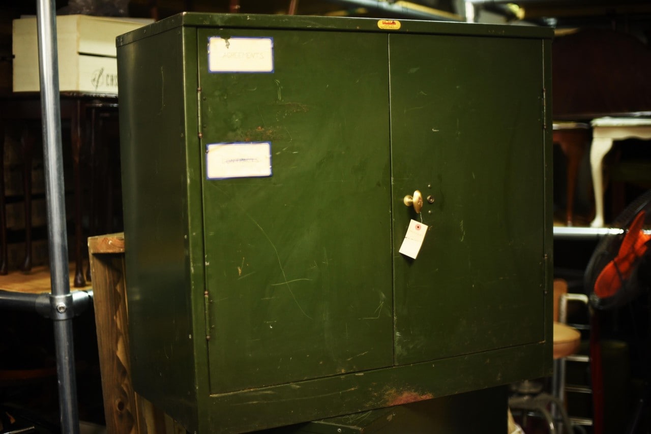 UK 「WADDELLS」 S.S.E LTD ENFIELD HOWARD インダストリアル スチールキャビネット 英国 101563