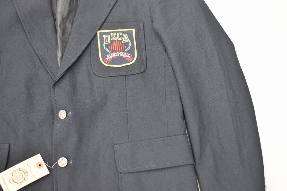109237  [TA]ヴィンテージ 「ARTCRAFT BLAZER」スクールジャケット MADE IN ENGLAND ネイビー