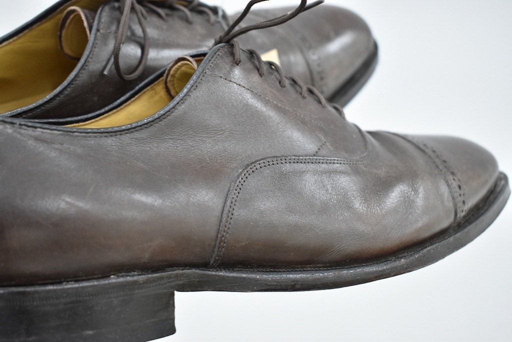 109806 「JOHNSTON & MURPHY」レザーシューズ  内羽根 SIZE 9