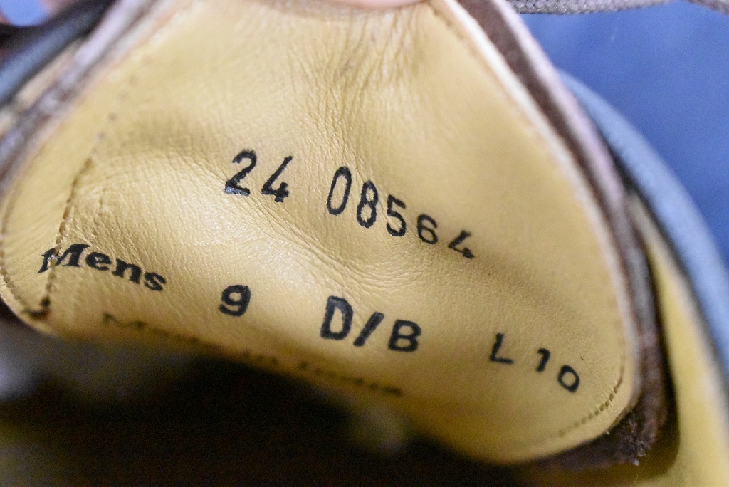 109806 「JOHNSTON & MURPHY」レザーシューズ  内羽根 SIZE 9