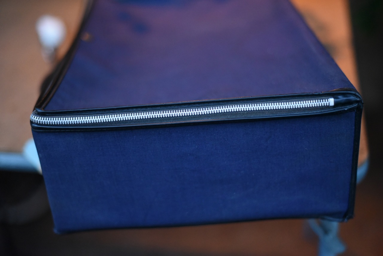 001219 UK ブリティッシュ　エアウエイ　British Airways　布トランク