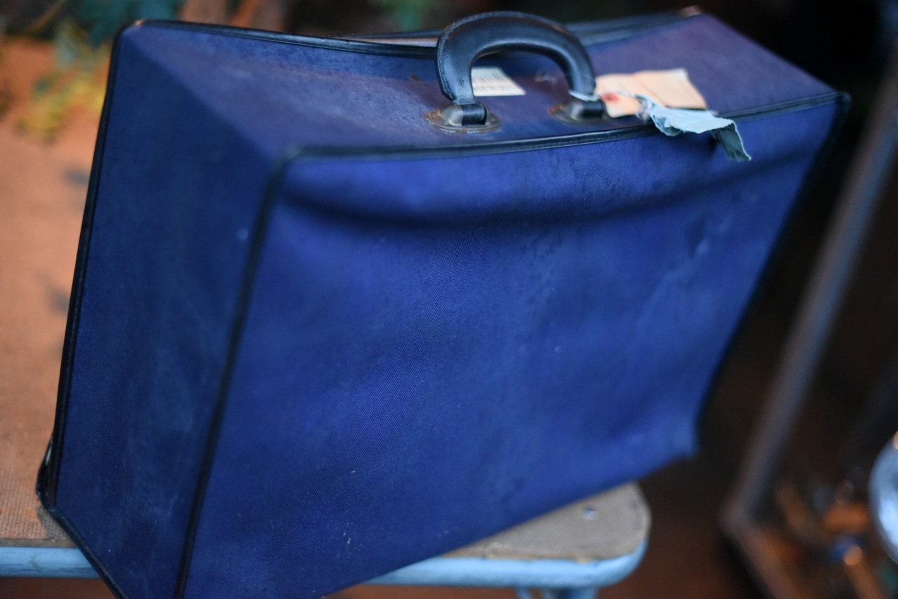 001219 UK ブリティッシュ　エアウエイ　British Airways　布トランク