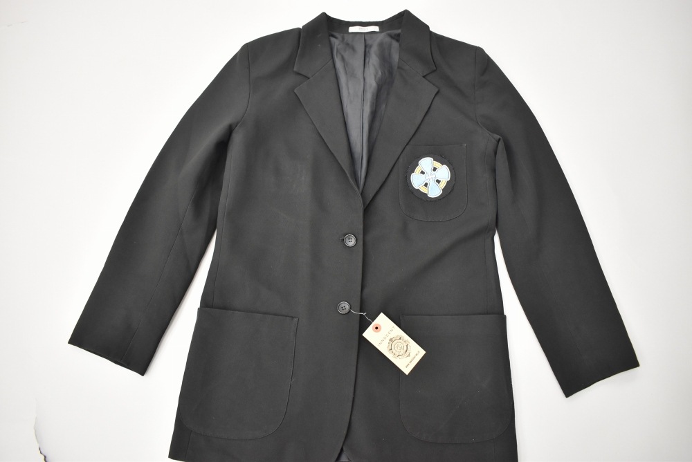 109235  [TA]ヴィンテージ 「MARKS & SPENCER」スクールジャケット MADE IN ENGLAND 黒
