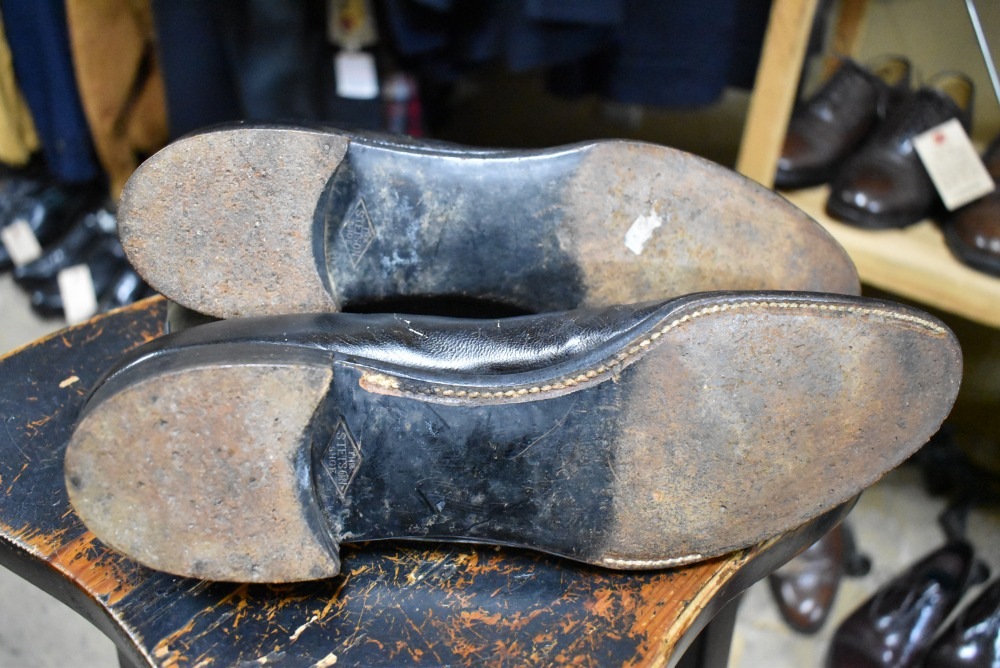 109560「STETSON SHOE」ヴィンテージ コンビ ボタンブーツ