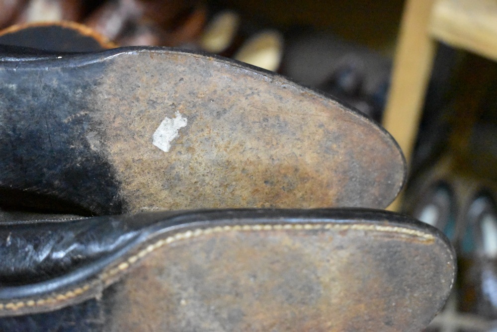 109560「STETSON SHOE」ヴィンテージ コンビ ボタンブーツ
