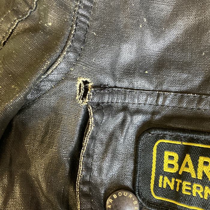 106310 「Barbour　バブアー」 DURALINEN INTERNATIONAL JACKET 3クレスト　S 英国　