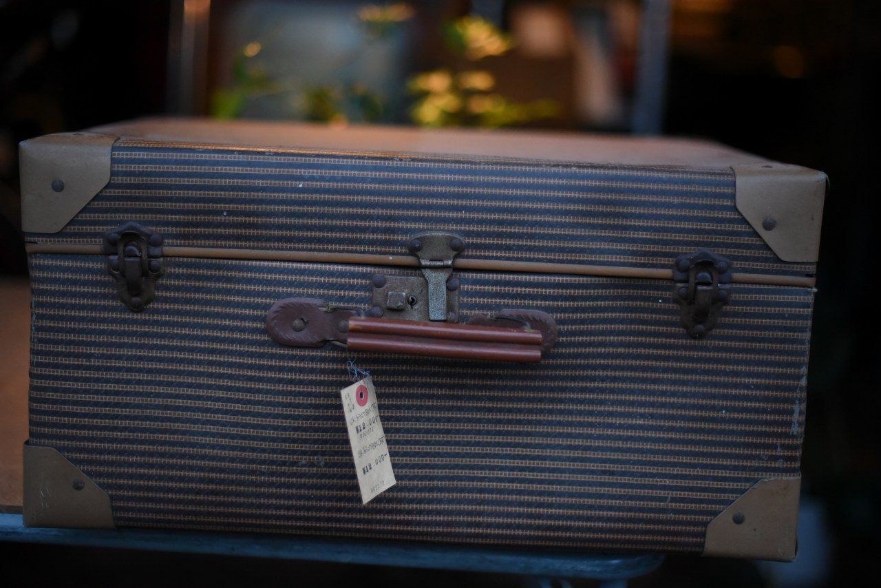 002272 UK ヴィンテージ トランクケース ボックス　