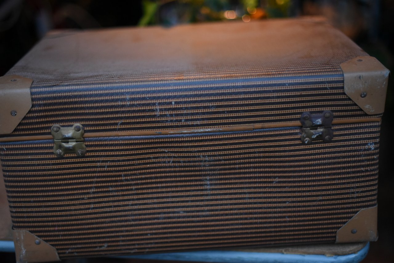 002272 UK ヴィンテージ トランクケース ボックス　