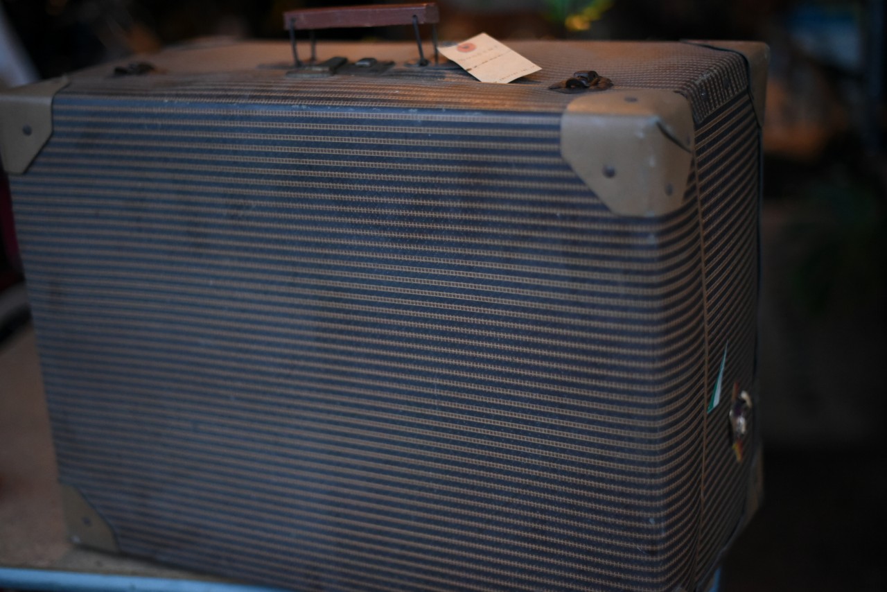 002272 UK ヴィンテージ トランクケース ボックス　