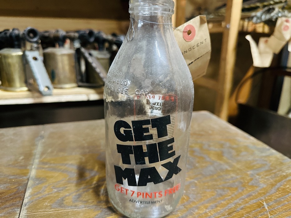 001902 ヴィンテージ ボトル 瓶 イギリス ガラス