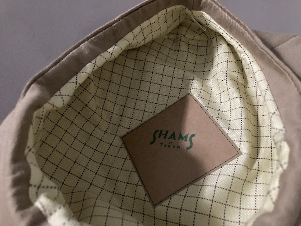 「SHAMS & INNOCENT」 PANCAKE CAP size:58cm/M/size:60cm/L