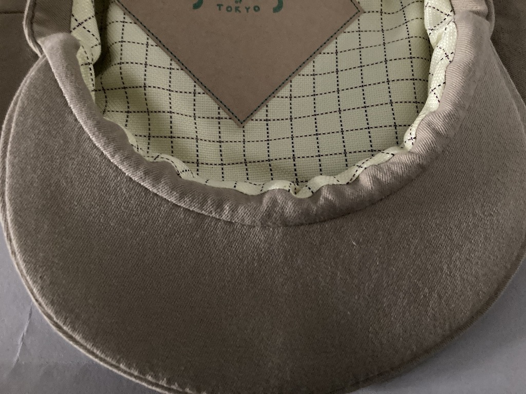 「SHAMS & INNOCENT」 PANCAKE CAP size:58cm/M/size:60cm/L